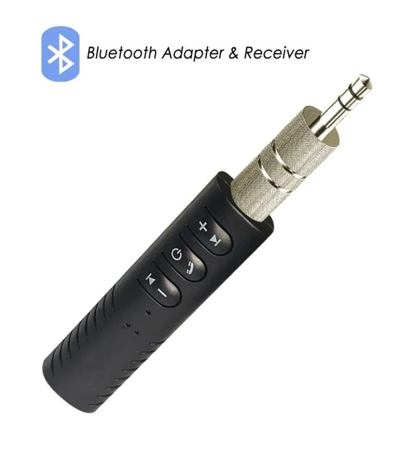 Bluetooth -högtalarbilsändare bil Bluetooth aux Universal 35mm Jack Hands Auto Music Mottagare BLUETOOTH MAKTER2769150