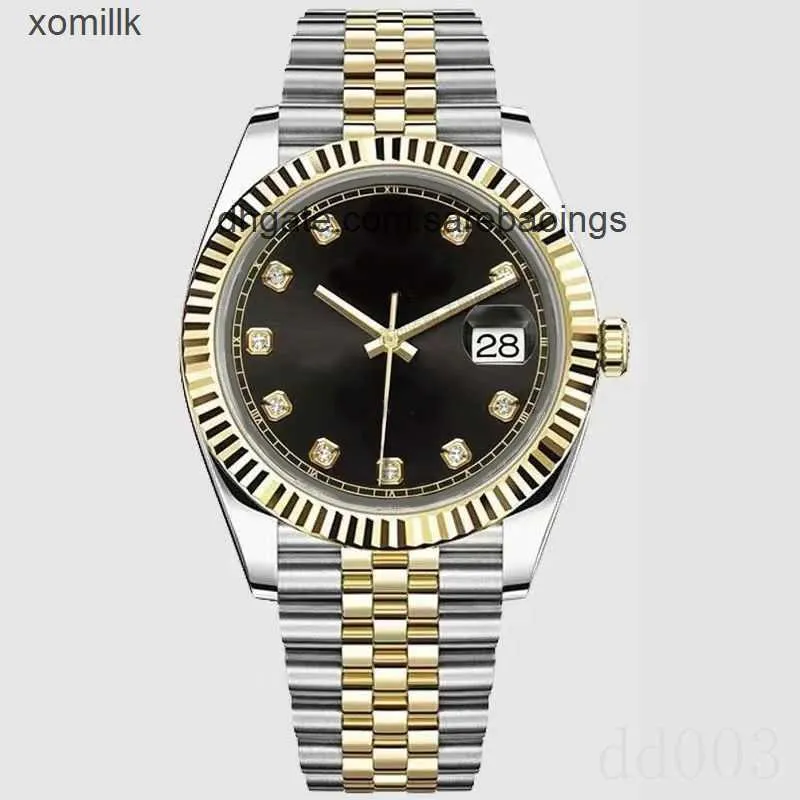 AA Datejust Diamond Designer Watch Women Mechanical Watch Round Plated Gold Silver rostfritt stål 2813 rörelse klockor rosa svartvitt vattentätt WZ83 2JK8