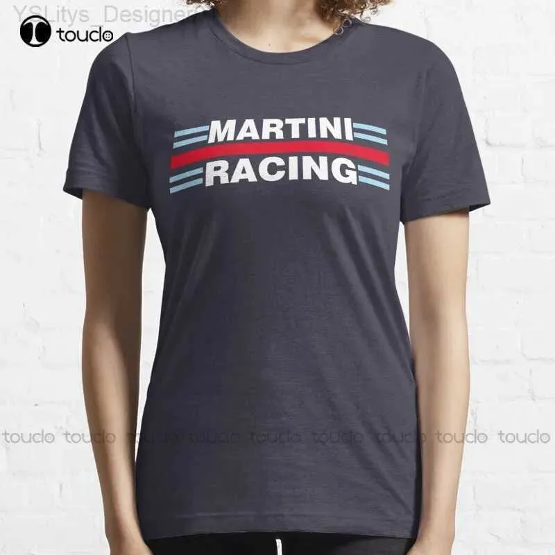 T-Shirt femme nouveau Martini Racing T-Shirt hommes blanc T-Shirts coton T-Shirt S-3Xl unisexe L24312 L24312