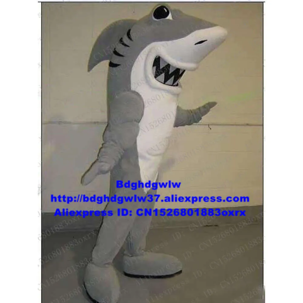 Mascot Costumes Grey Shark Mascot Costume Adult Cartoon Character Outfit Suit Marketplstar Marketplgenius the Choicest Goods Zx1446