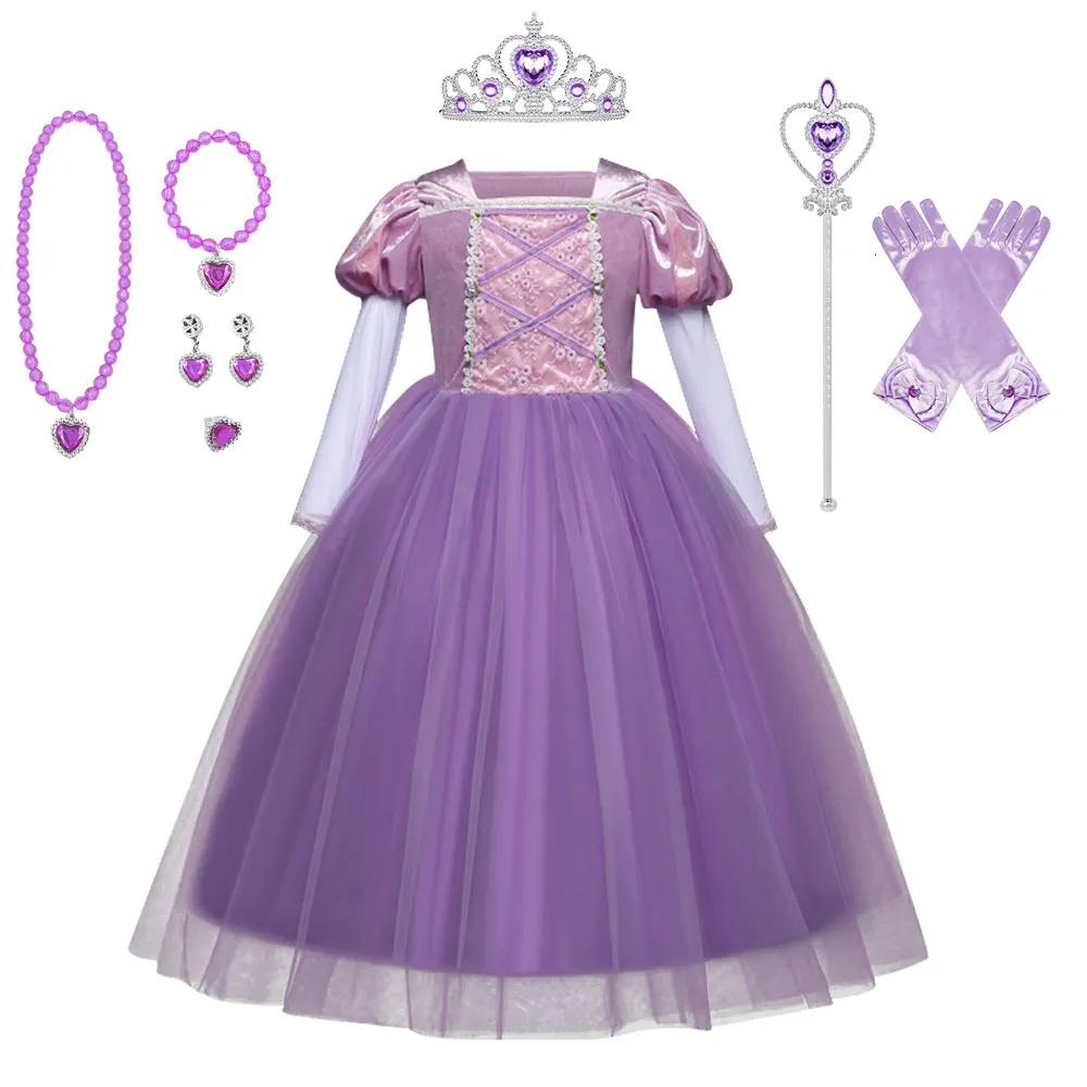white christmas dresses Our Original Rapunzel Twirl Dress – Only Little Once main image 1