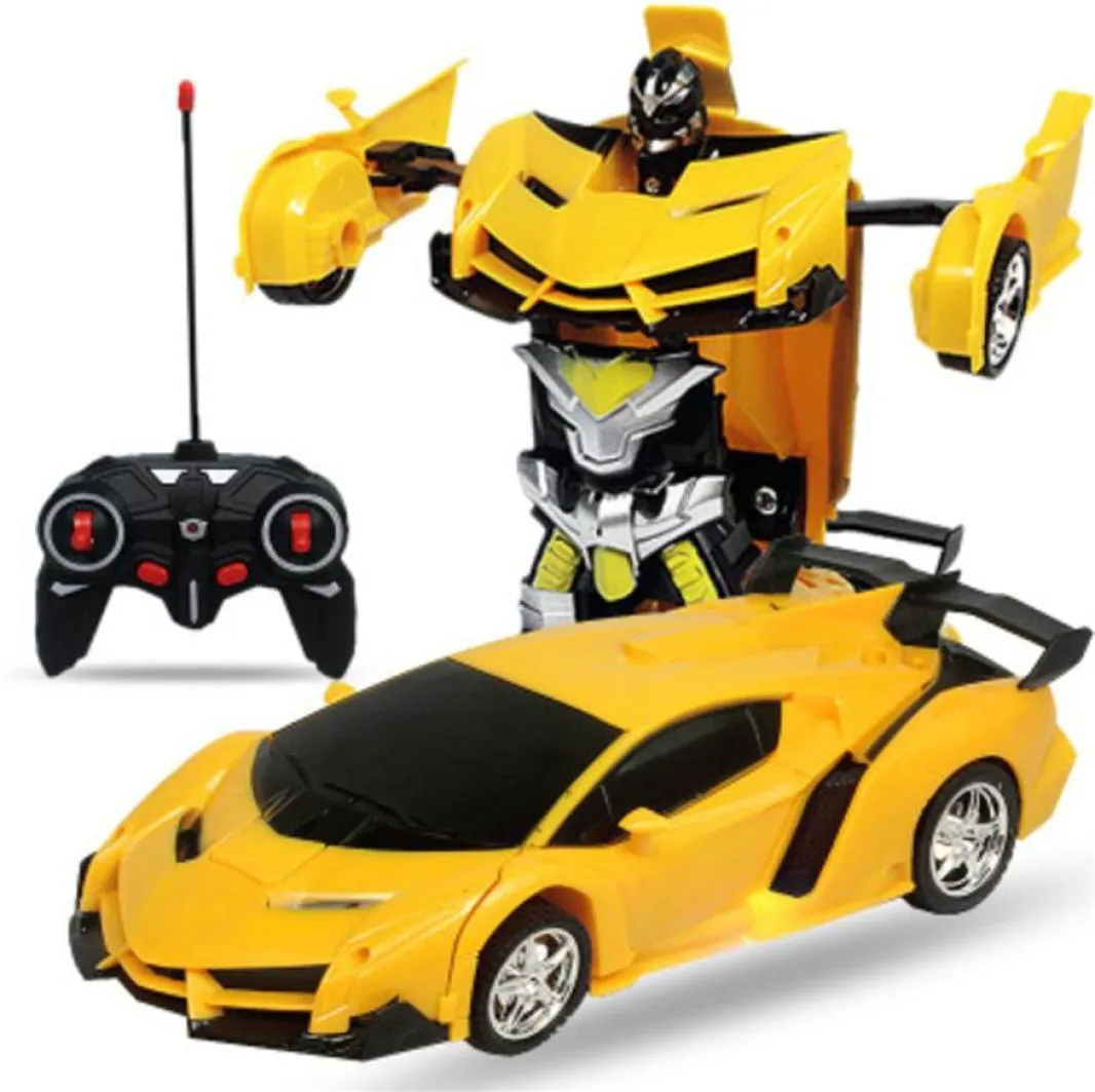 RC Car Vehicle Model Robots Toys Driving Sports Car Robot Model Remote Control Car RC Fighting Kids Toys Birthday Gifts Y2003172401691018