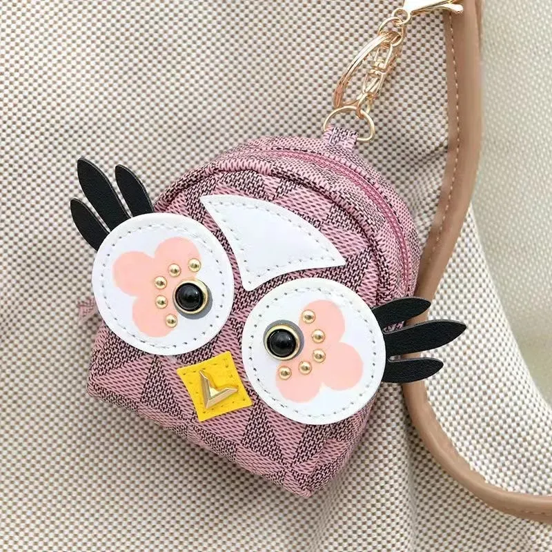 2024 exploding Owl purse pendant key chain light luxury small bag