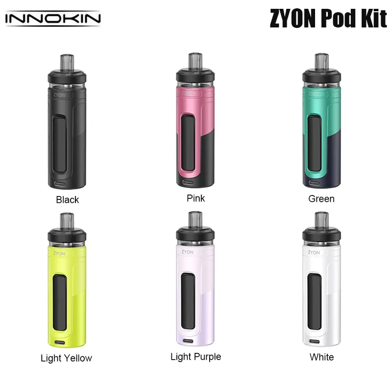 Kit originale Innokin ZYON Pod Mod 1300mAh Batteria 55W Vape con cartuccia vuota da 4,5 ml Fit PZP Coil E vaporizzatore per sigarette