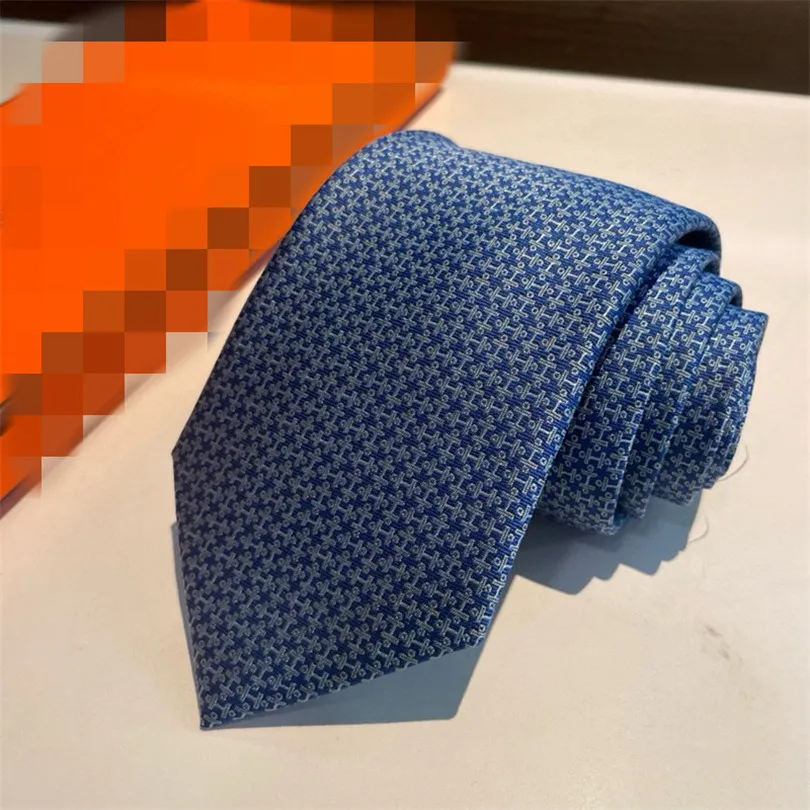 2024 Новый стиль модного бренда мужские галстуки 100% шелковый жаккардовый классический тканый галстук ручной работы для мужчин свадебный повседневный и деловой галстук