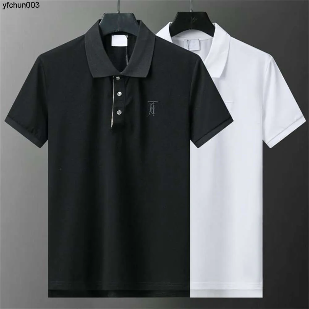 2024 Polos de créateurs Hommes Polos de luxe Casual Hommes T-shirt Serpent Bee Lettre Imprimer Broderie Mode High Street Man Tee