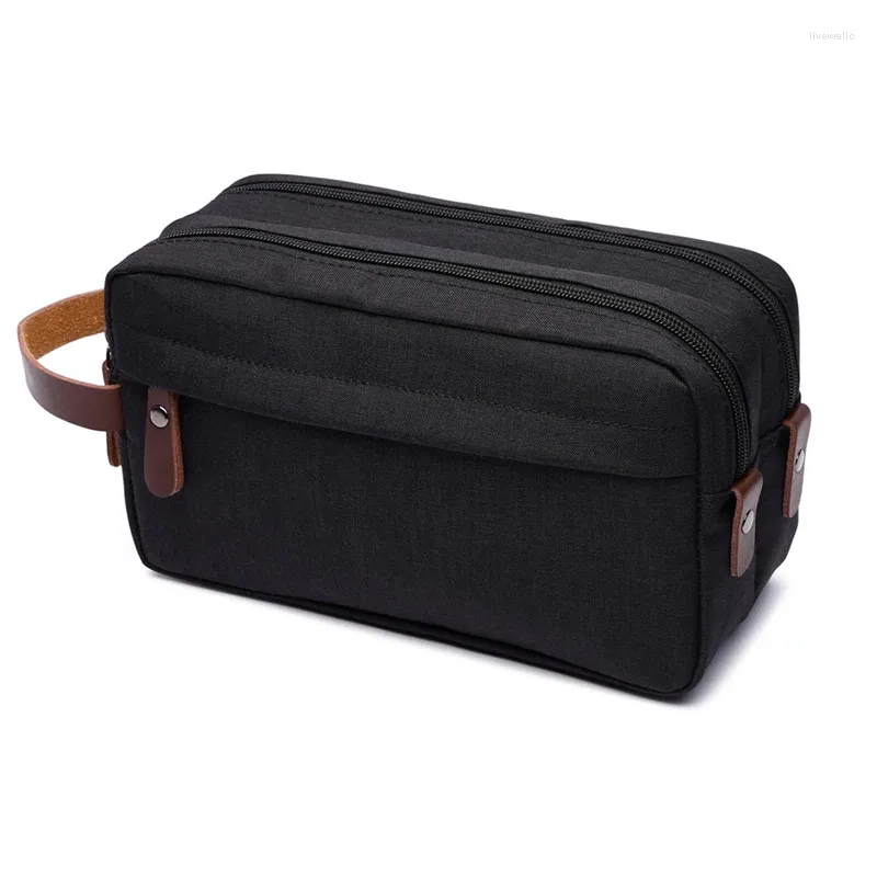 Cosmetic Bags Vintage Canvas Women Portable Travel Toiletry Bag Men Necessarie Makeup Mujer Zipper Wash Maleta De Maquiagem