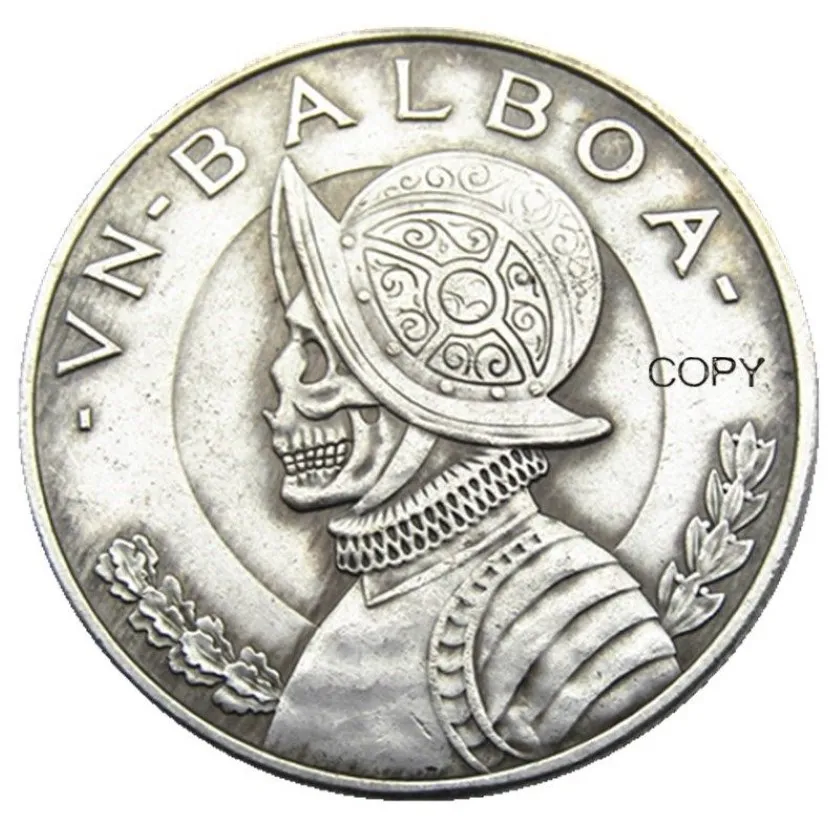Hobo Panama 1931 Balboa 1947 Meksyk 5 pesos srebrne platowane zagraniczne kopię monety ozdoby domowej dekoracji 2389