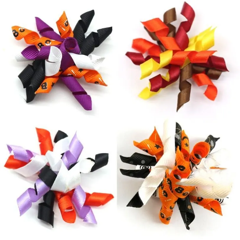 50 100 PC Pet Dog Hair Bows Grooming Product Halloween Rubber Bands Holiday Accessories Supplies Apparel200C