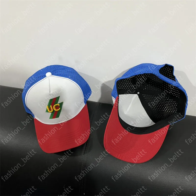 Berretto a rete di moda Berretto da baseball di design Berretto da baseball ricamato Casquette di lusso Cappello a cupola regolabile Donna Uomo Cappelli sportivi all'aperto