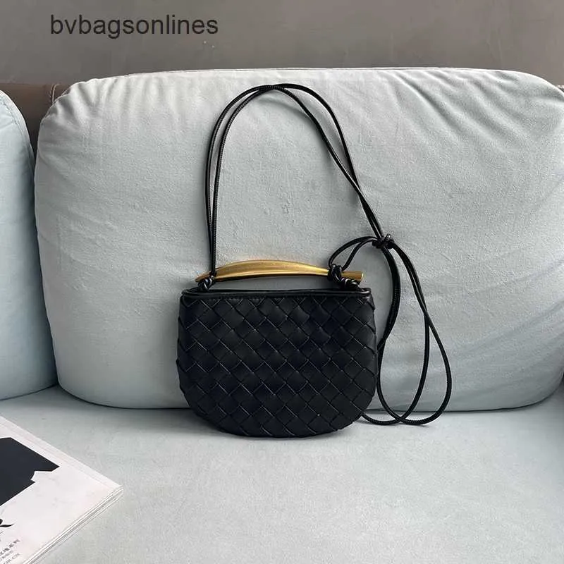 Luxe Bottegs Venets Jodie Bag Echte lederen sardine tas geweven dames Hoge sense hand vastgehouden kruislichaam met origineel 1: 1 logo