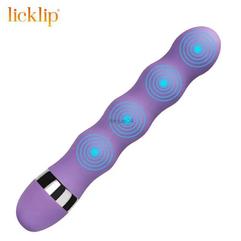 Jouets pour adultes Licklip puissant G Spot vagin vibrateur Clitoris godemichet Anal produits sexuels érotiques anaux jouets sexuels pour femme hommes femmes vibrant gode L2403