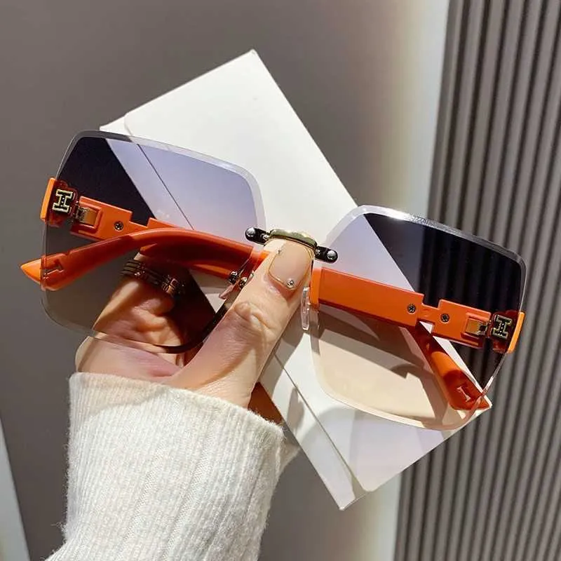 8A качественные дизайнерские солнцезащитные очки для дома 2024, новые трендовые солнцезащитные очки для женщин, тонкая коробка для лица, корейское издание, защита от ультрафиолета