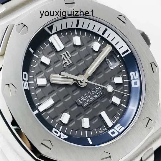 Varumärke Tactical AP Watch Royal Oak Offshore Series Timespiece Mens Watch 42mm diameter Automatisk mekanisk mode Casual Famous Watch