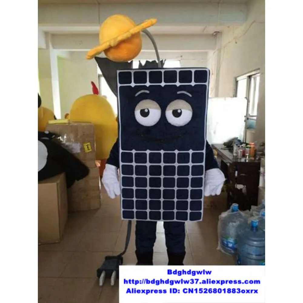 Костюмы талисмана, панельный массив Solaode, костюм талисмана с солнечной батареей для взрослых, персонаж мультфильма, начало бизнес-ежегодного ужина Zx271