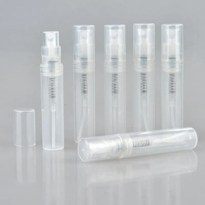 2ml 3ml 5 ml 10 ml plastikowej butelki perfum Pusta napełniana butelka rozpylacza próbka xwkqf