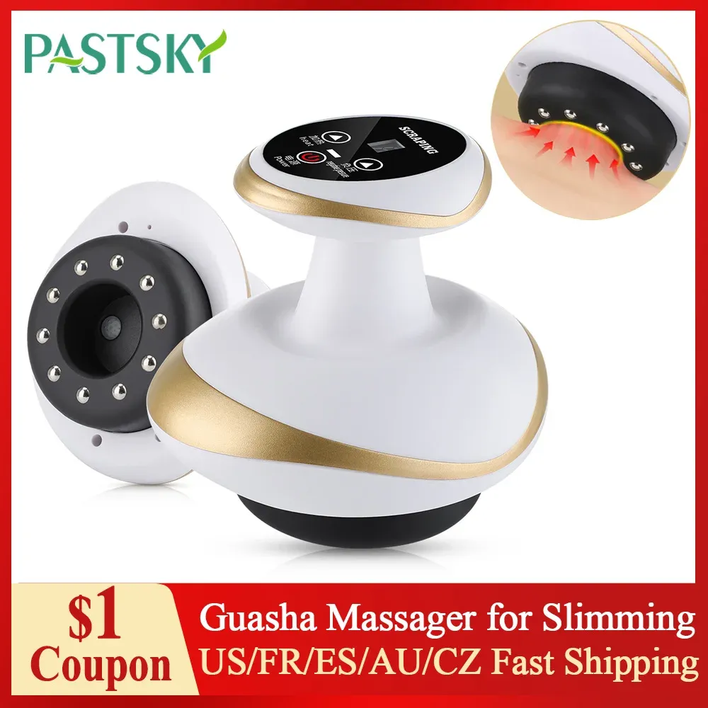 Masseur Masseur Guasha rechargeable pour le corps minceur de massage Anticedulite Gua Sha Masseur Muscle Stimulateur de perte de poids