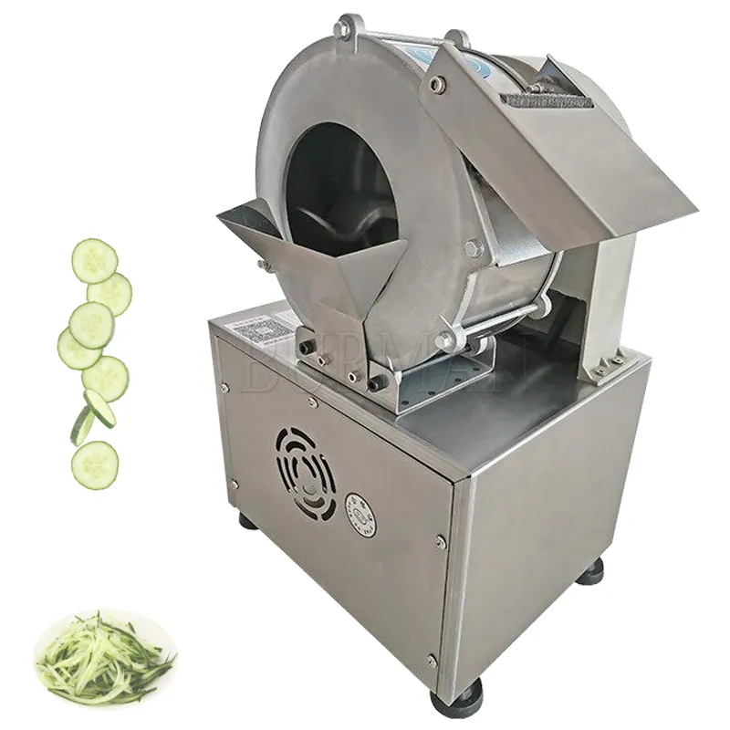 Automatyczna maszyna do noża do obcinania warzyw Commerolowy elektryczny rozbiór ziemniaków wielofunkcyjny maszyna do cięcia warzyw