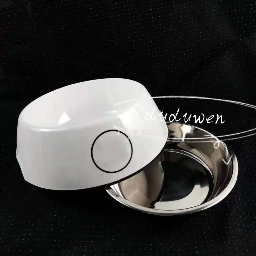 17 5 22 8 3CM Dog Bowl Pet C Bowls Feeding Feeder Water Food Station Solution Puppy Supplies 2C Addicts3116