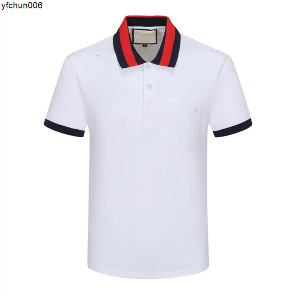 Polo con risvolto T-shirt da uomo a maniche corte Uomo Nuova tendenza estiva Marchio All Casual Top a mezza manica M-3xl G6 {category}