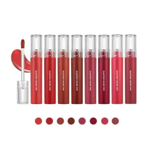 Romand Glasting Water Tint Lip Glaze Women Beauty Liquid Lipstick Lipgloss Makeup Professional Cosmetic Silky Smooth 240229