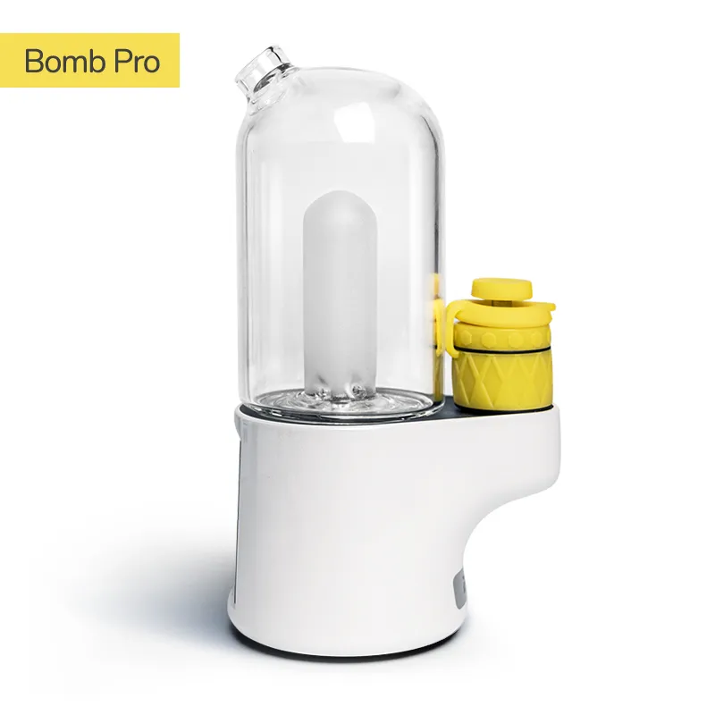 BOMB PRO Smart Electric Dab Rig Wax Vaporizer for Wax Oil Shatter Concentrates Precise Temperature Adjustment US Stock