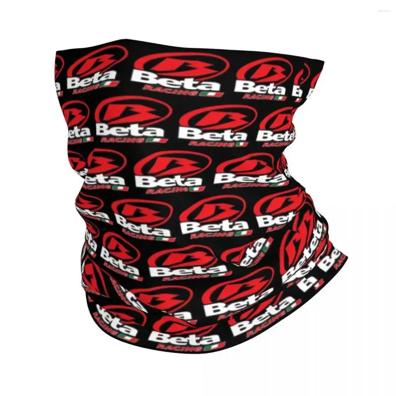 Bandanas Betas Racing Logo zimowy opaska na szyję ciepła mężczyźni kobiety wędrówki do rurki szalik