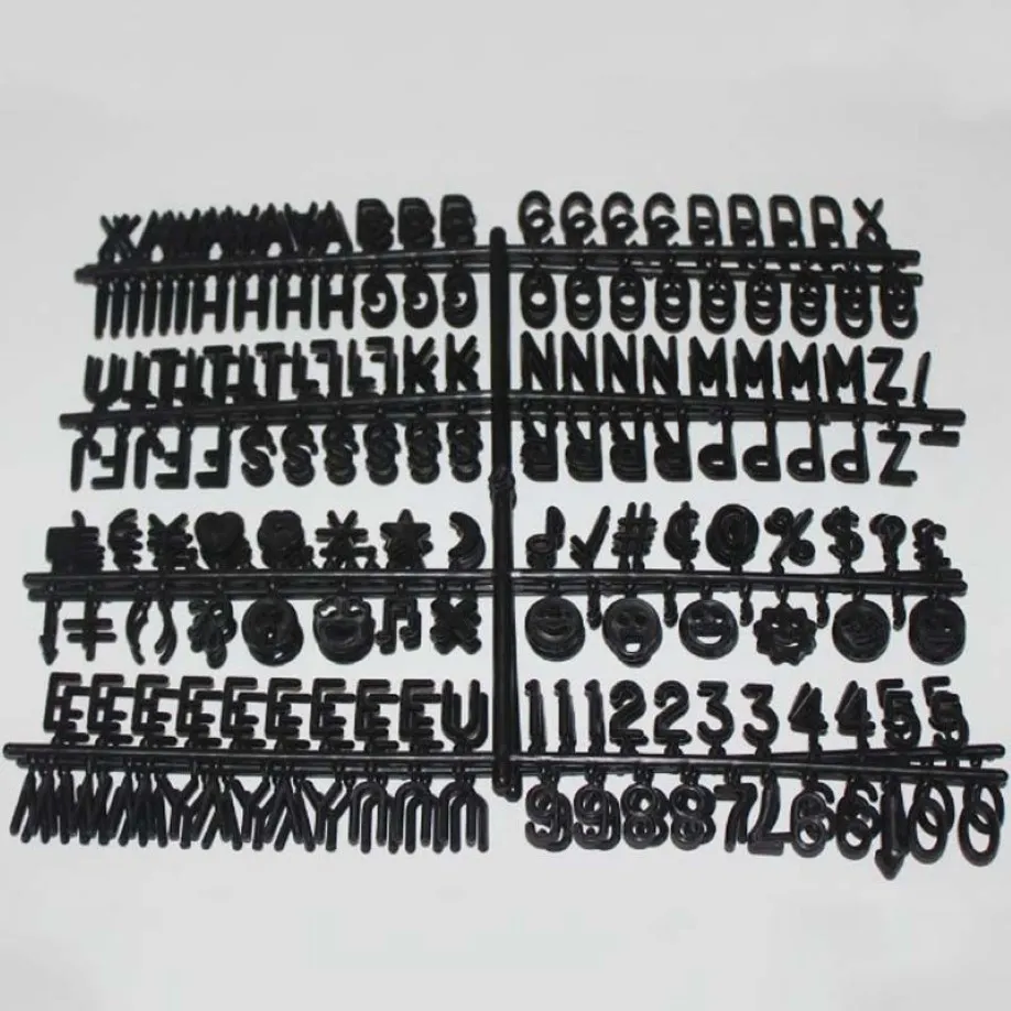 Filtbrevskivor Stencils Die Cutting Letters Alfabetet Scrapbook 170 Tecken ord Meddelande Signs322G