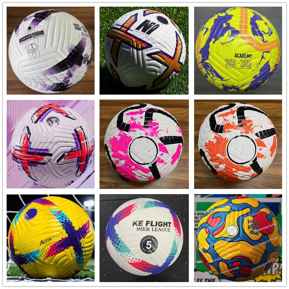 Ny 2023 2024 2025 Club League Pu Soccer Ball Size 5 High-klass Nice Match Liga Premer Finals 23 24 25 Football Balls