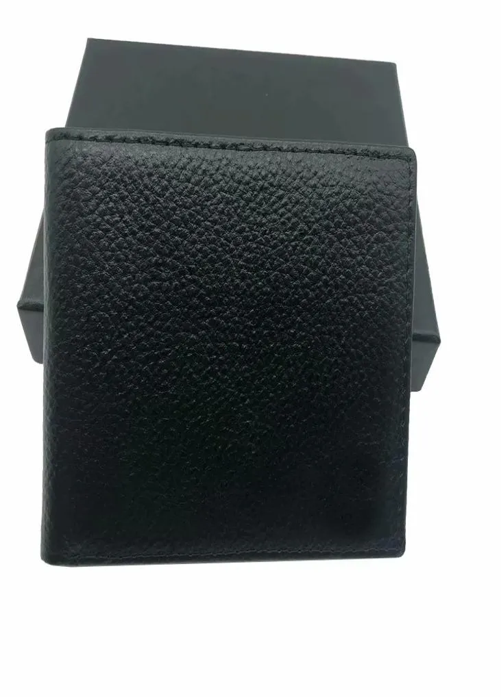 Fashion Leather Mens Luxury Designer Wallet Men plånböcker Kort man Purse Card Holder With Box2510603