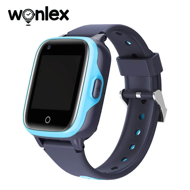 Appareils Wonlex SmartWatches Enfants AndroidOS 4G SimCard Appel vidéo pour cadeaux SmartWatch KT15 Mini Téléphone GPS SOS AntiLost Tracker