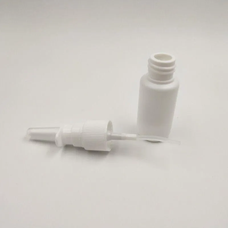 Flacone con pompa spray nasale in plastica da 5 ml da 1000 pezzi / lotto, atomizzatori nasali HDPE da 5 ml, Fgaal