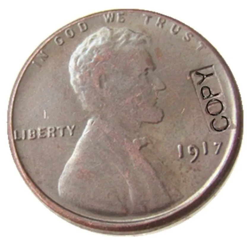 USA 1917 P S D Vete Penny Head One Cent Copper Copy Pendant Accessories Coins265U