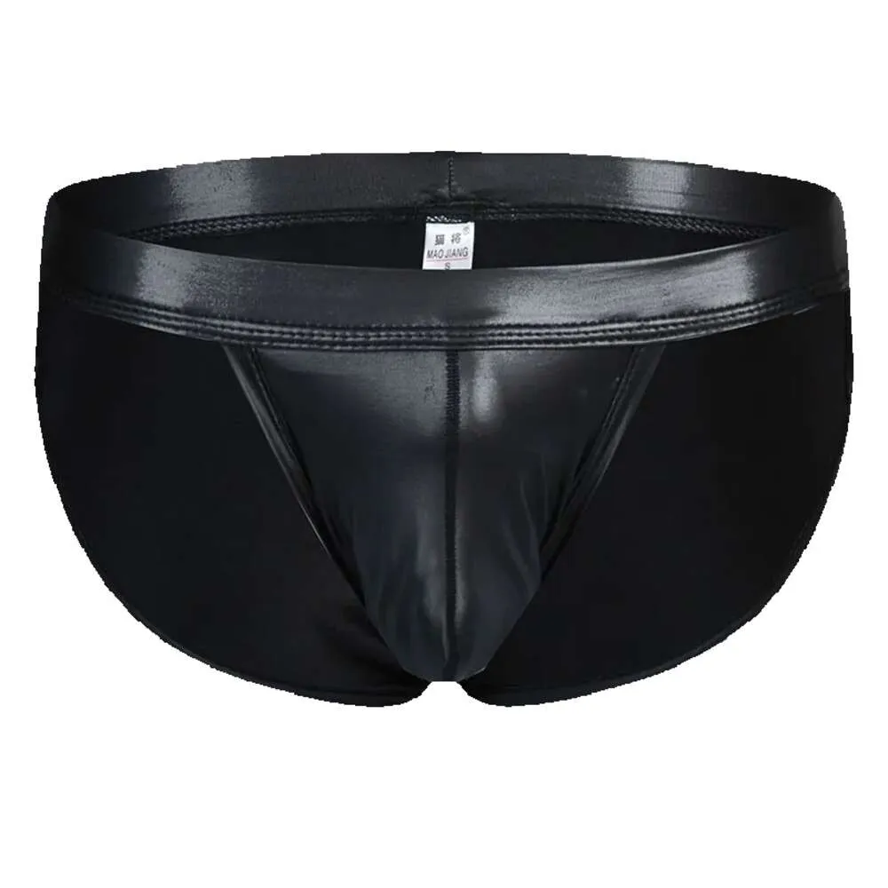 Couro b sexy cuecas jockstrap cuecas masculinas calcinha sissy gay casal bolsa erótica breve para homem gg riefs rief