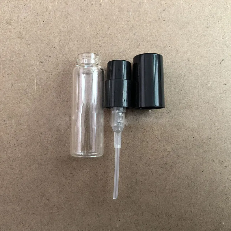 2 ml 3 ml 5 ml Leere Mini Glas Parfüm Probe Flasche Zerstäuber Spray Flasche Für Parfüm Öl 2000 teile/los