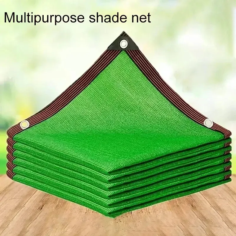 12-pin thickened UV-resistant HDPE shade net greenhouse succulent plant shade net outdoor swimming pool cover home shade net 240309