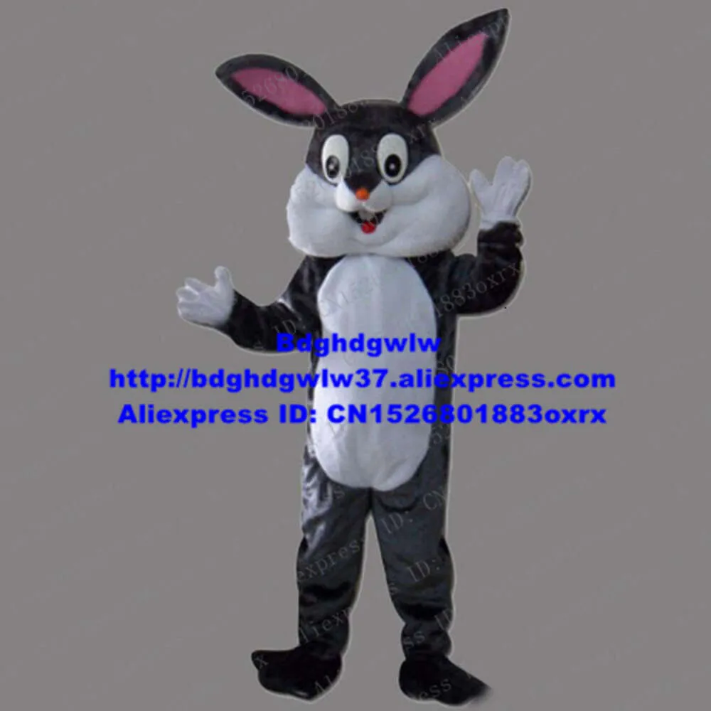 Mascot kostymer grå påskharen osterhase kanin hare maskot kostym vuxen tecknad karaktärsutrustning gifta sig med nyptialer ny stil nyaste zx714