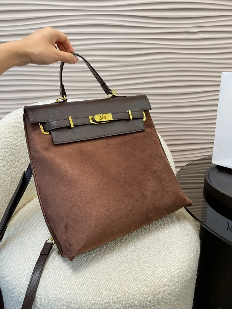 Lüks tasarımcı sırt çantası tarzı kadınlar seyahat sırt çantası moda klasik baskılı kaplı tuval parquet deri crossbody messenger çanta cüzdan cüzdan omuz çantaları