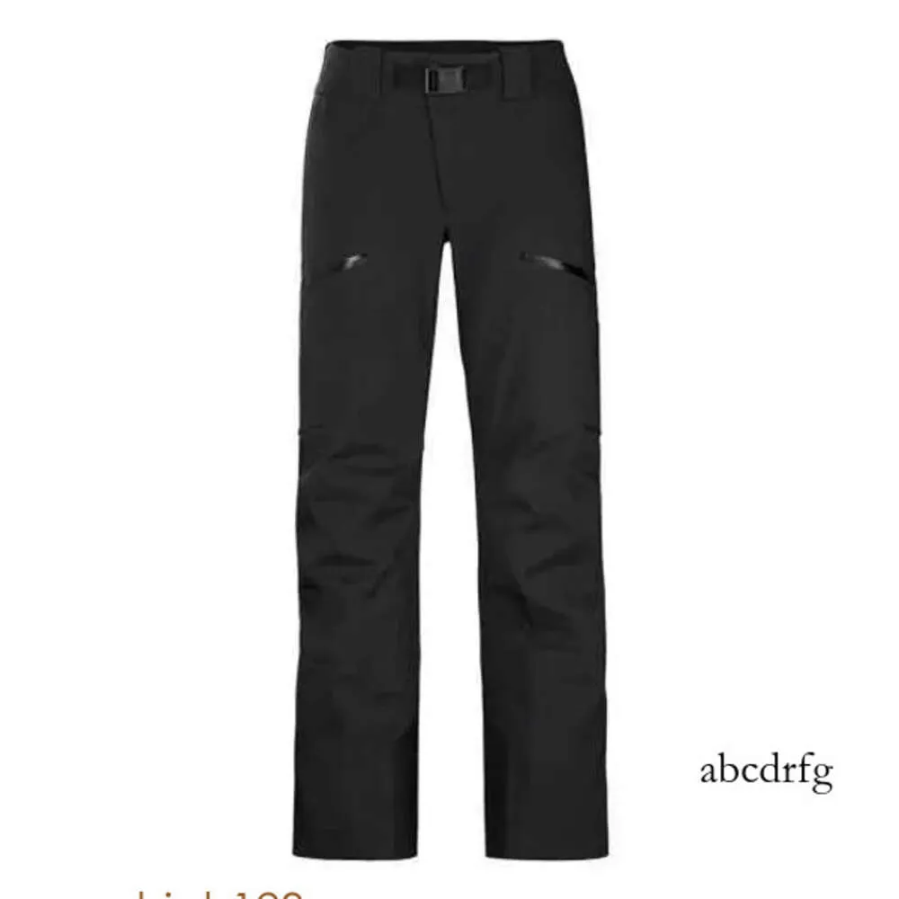 Arcterys Sweatpants Woman Arc'Terys Archeopterex Sentinel Waterproof Breatble Hållbara och varma kvinnors skidladdningsbyxor Habitat/Rock Grey Green 00 HB7A 46