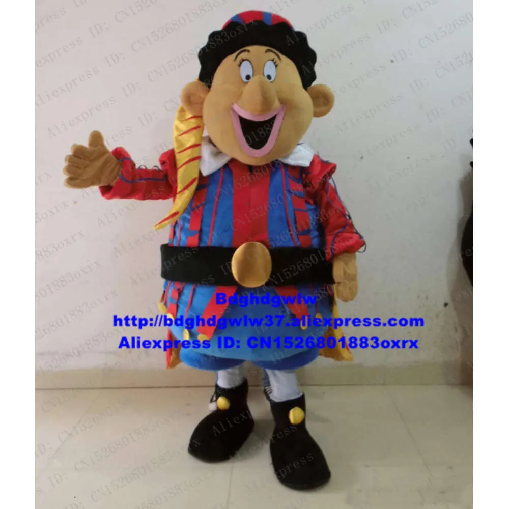 Mascot Costumes Big Fat Lady Zwarte Piet Mascot Costume Adult Cartoon Postacie strój kombinezonu Komórki biznesowe złożone na ładne ZX756