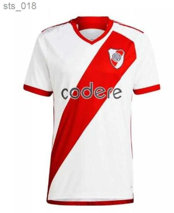 Fans toppar River Plate Soccer Jerseys Set Kids Kit Futbol La Cruz Beltran Borja Solari Football Shirt Fans Player Version Home Third66H240312