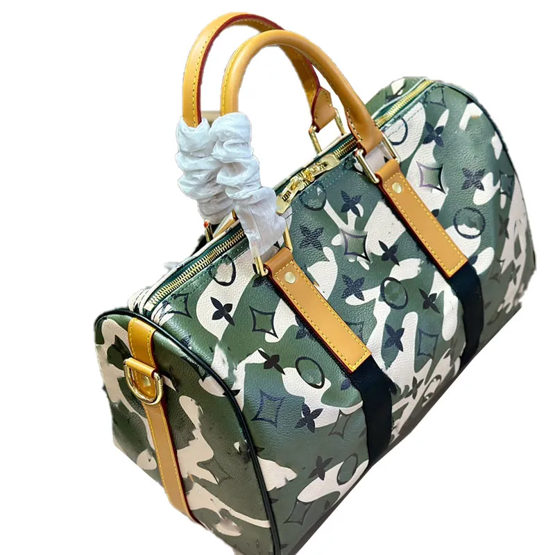 24SS Damen Luxus Designer Camouflage Totes Klassische Blumen Taschen Handtasche Shouder Crossbody Damenhandtaschen mit Original Metallbeutel Geldbörse Pochette