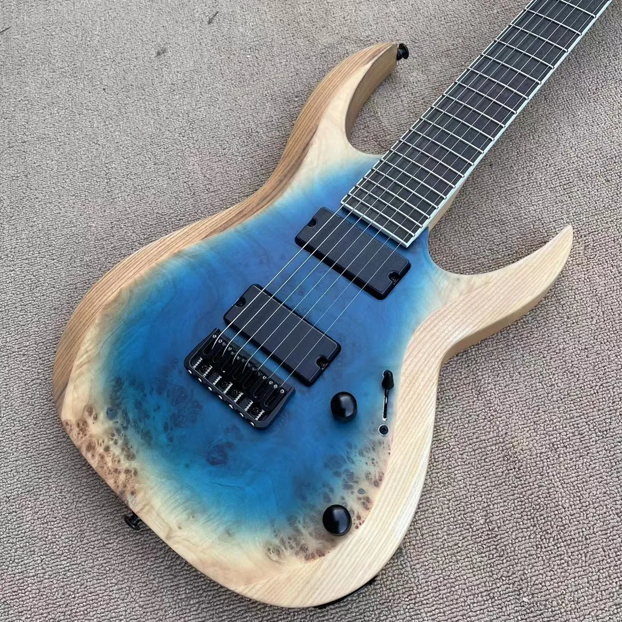 Factory direct sales of 7-string multi-color optional electric guitars for free delivery