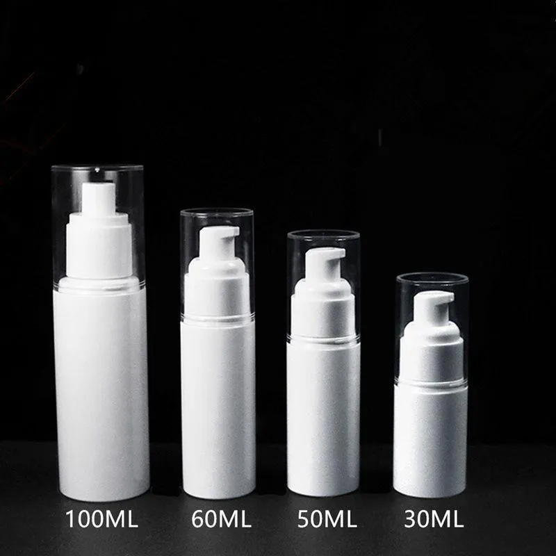 30 ml 50 ml 60 ml 100 ml Plastica di plastica vuoto BOTTIGLIO RITILABILE BOTTIGLIE CREMA CREMA FAIED F1347 CTLDX FFOOO