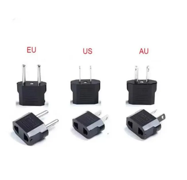 Universal Travel Adapter AU EU oss till EU Adapter Converter Power Plug -adapter USA till europeisk