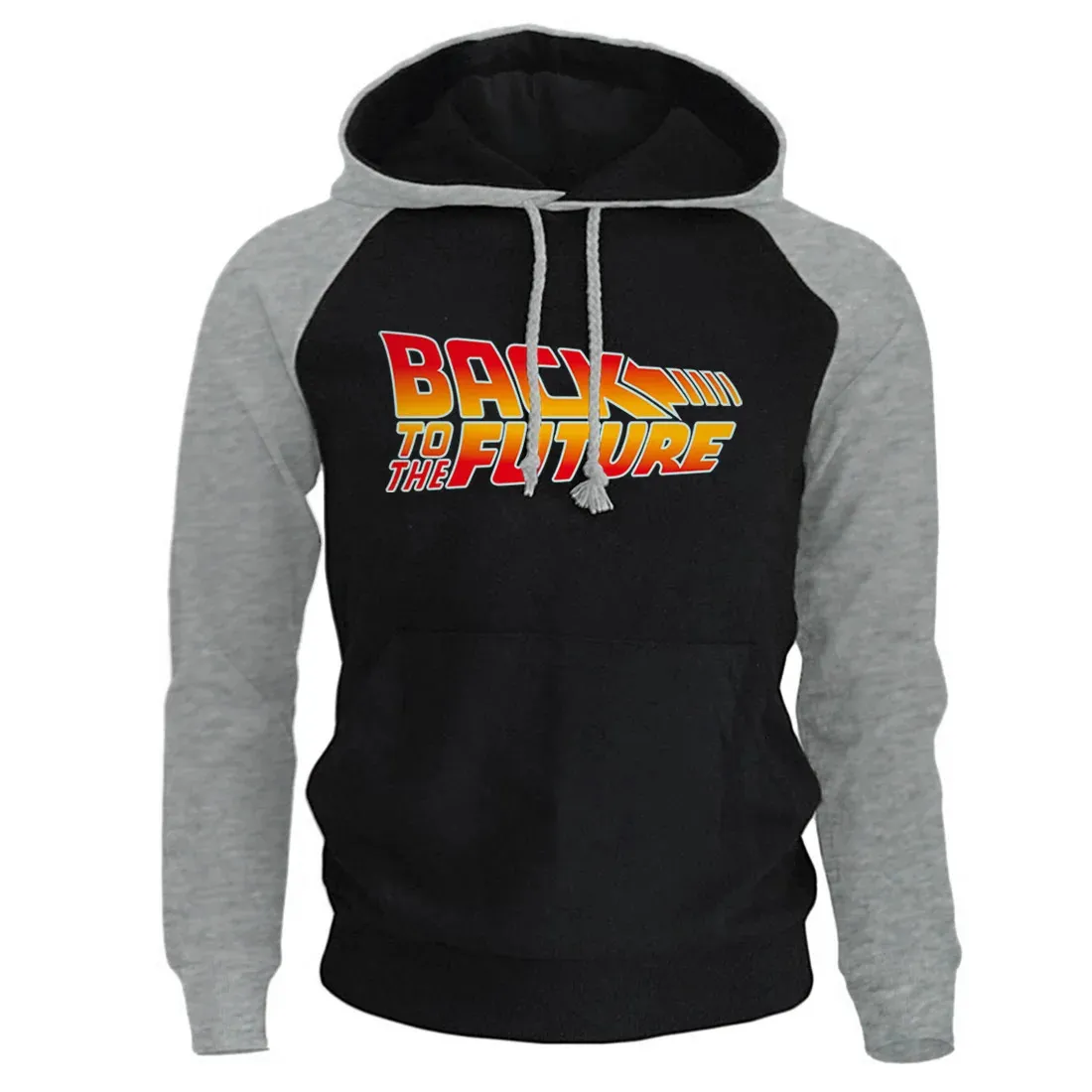 2023 Collectie Fleece Homme Hoodies Terug Naar De Toekomst Brief Gedrukt Heren Hoody Hip Hop Streetwear Hoody 240227