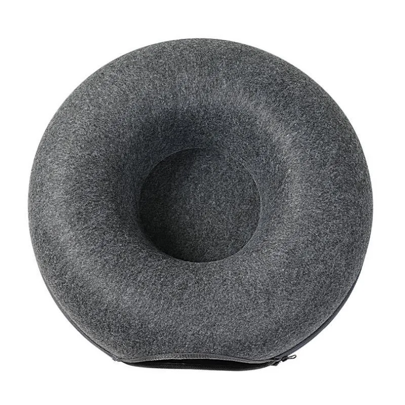 Cat tunnel bed, pet hole, cat den, puppy den, cat round bed, suitable for small pets, kittens, puppies, rabbits, hide and seek, detachable cleaning felt donut tunnel