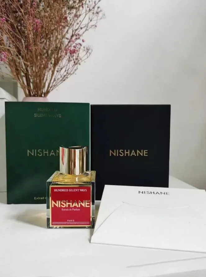 Unisex nishane ani parfym wulongcha hacivat ege nanshe fläkt dina lågor 100 ml doft man kvinnor extrait de parfum långvarig lukt neutral köln spray