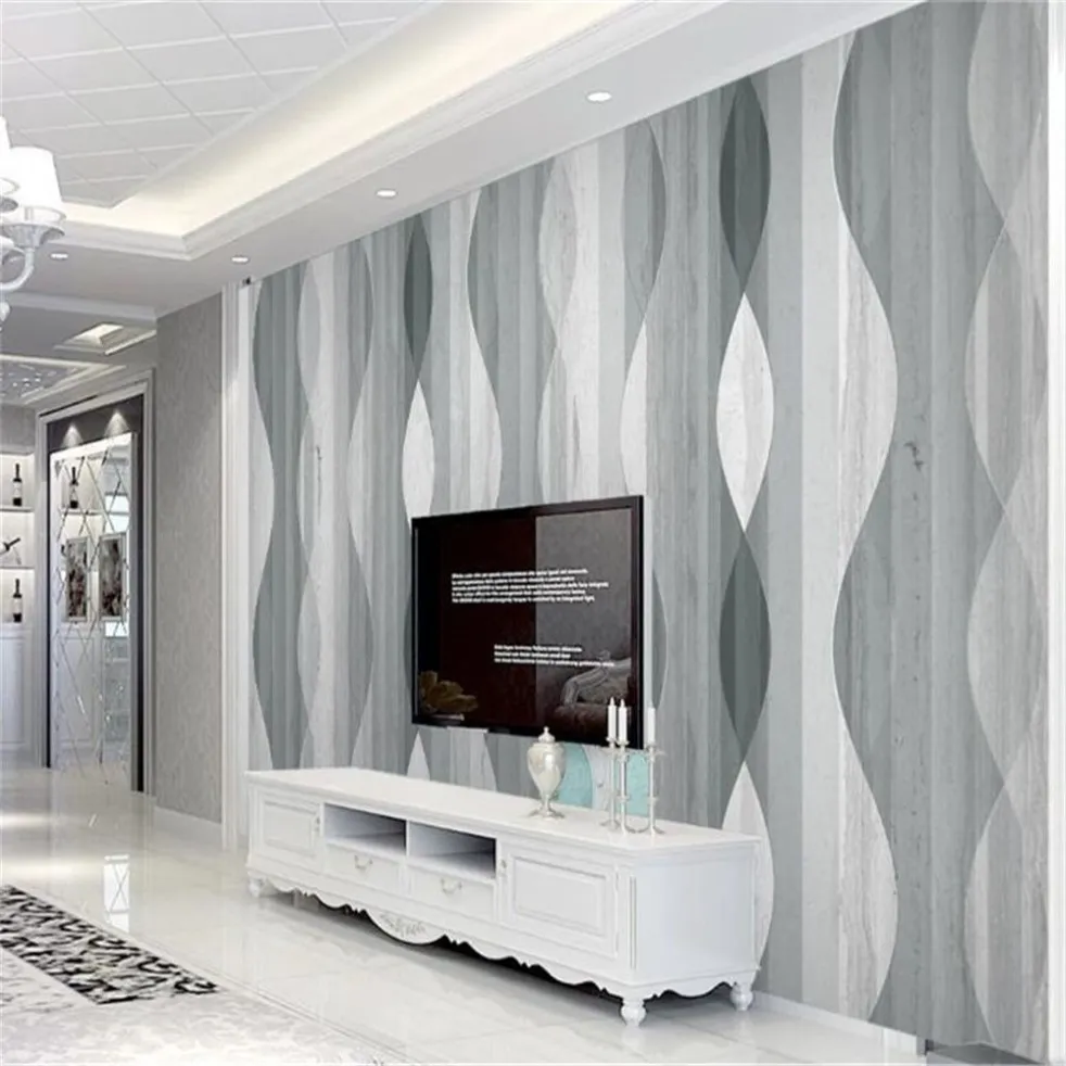 Wohnkultur Klassische 3D Tapete HD Atmosphärische Geometrische Moderne Marmor Wohnzimmer Schlafzimmer Hintergrund Malerei Wand Wallpapers155m