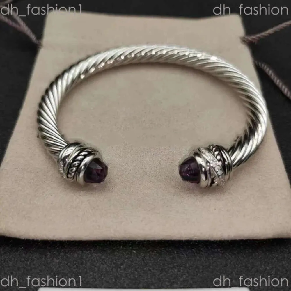 David Yurma Bracelet DY Bracelet Designer Cable Bracelet Fashion Jewelry for Women Men Gold Silver Pearl Head Cross Bangle Bracelet Dy Jewelry Man Christmas Gift 627